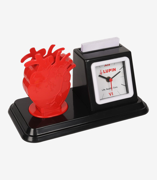 Grey table clock