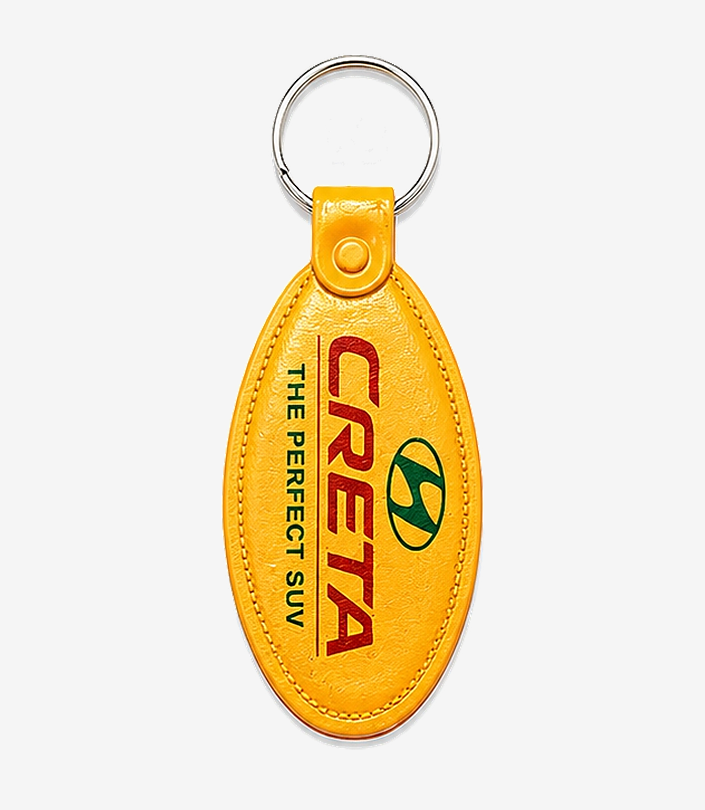 Custom Orange ABS Keychain - Design 033 | KKM Keychains