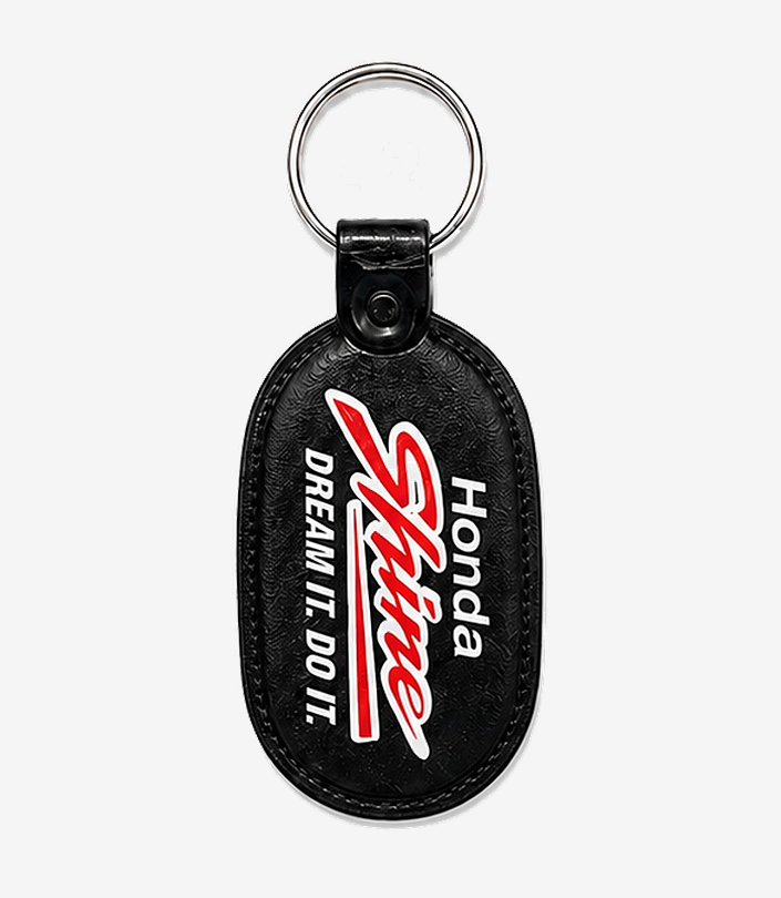 Custom Black ABS Keychain - Design 042 | KKM Keychains