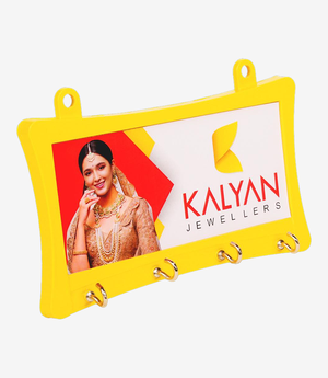 Yellow key hanger
