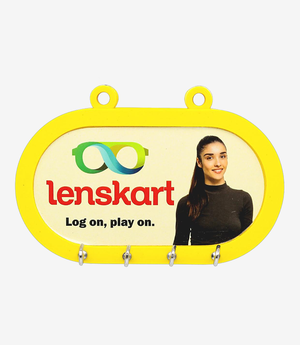 Yellow key hanger