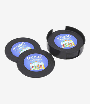 KKM-p118-611-coaster-set Grey coaster set