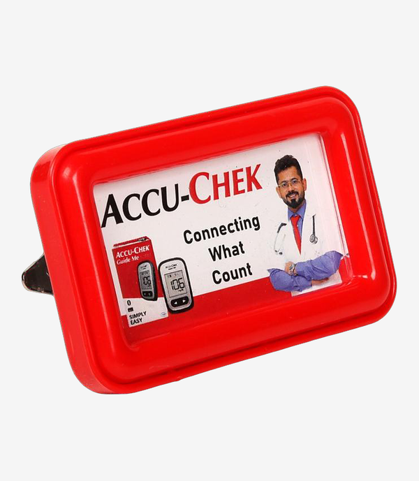 KKM-p135-672-plastic-paper-weight Red plastic paper weight