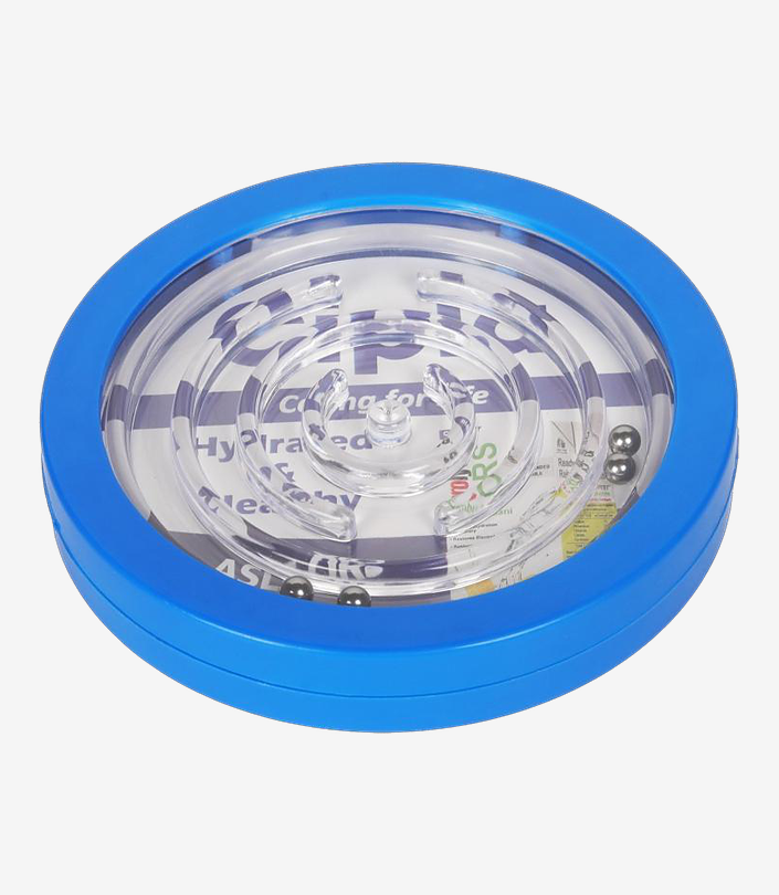 Custom Blue Plastic Paper Weight - Design 188 | KKM Keychains