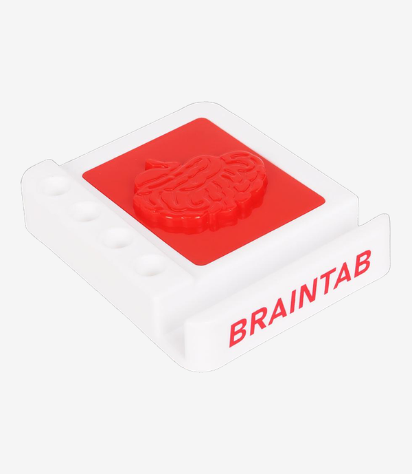KKM-p137-677-plastic-paper-weight Red plastic paper weight