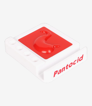 KKM-p138-679-plastic-paper-weight Red plastic paper weight