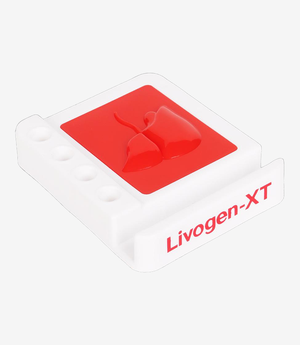 KKM-p138-680-plastic-paper-weight Red plastic paper weight