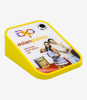 KKM-p139-xxx-plastic-paper-weight-y84 Yellow plastic paper weight