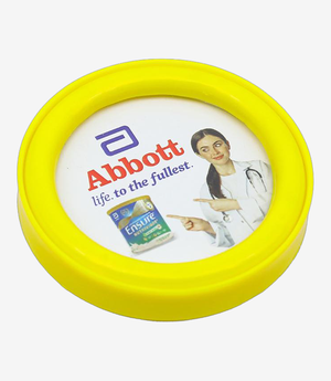 KKM-p147-706-plastic-paper-weight Yellow plastic paper weight
