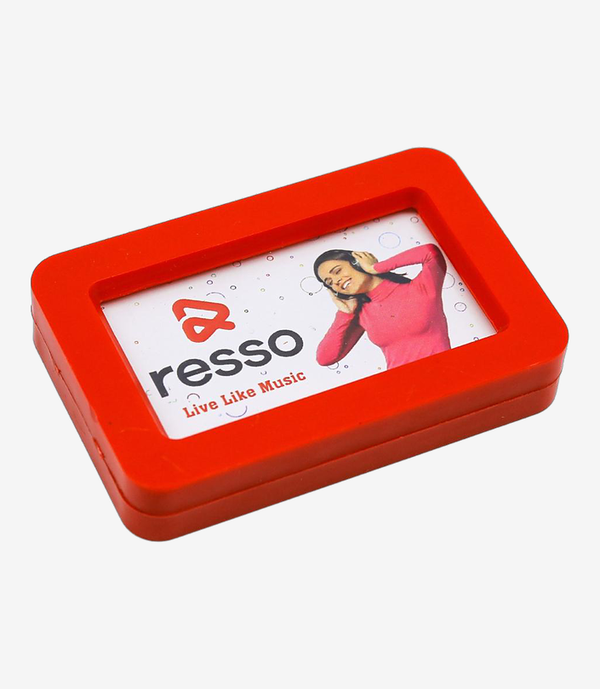 KKM-p148-709-plastic-paper-weight Red plastic paper weight