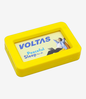 KKM-p148-710-plastic-paper-weight Yellow plastic paper weight