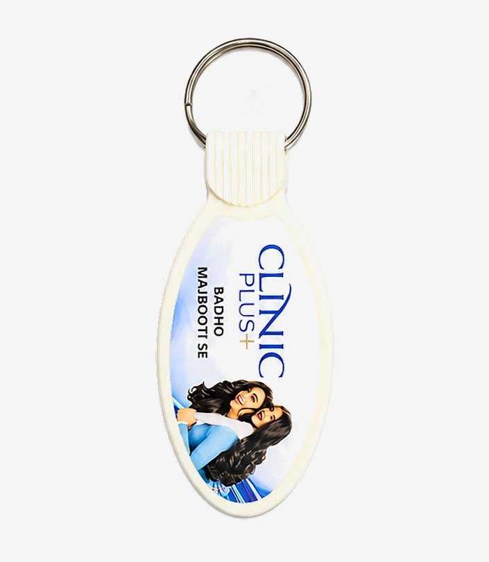 Custom Orange ABS Keychain - Design 067 | KKM Keychains