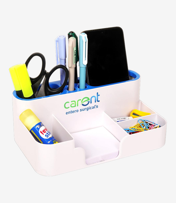 Custom White Desk Organiser - Design 028 | KKM Keychains