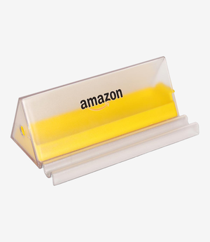 Yellow desk organiser