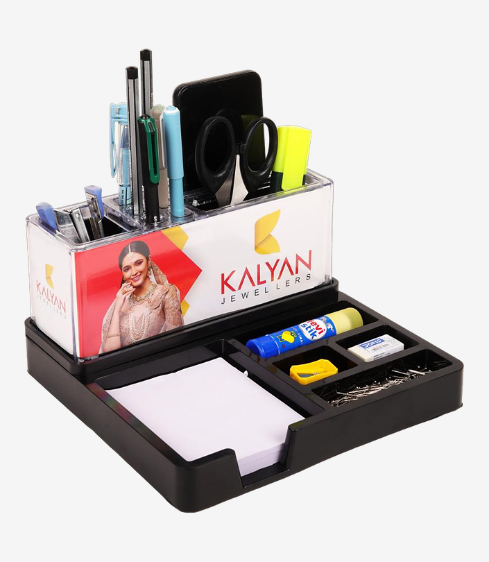 Custom Maroon Desk Organiser - Design 032 | KKM Keychains