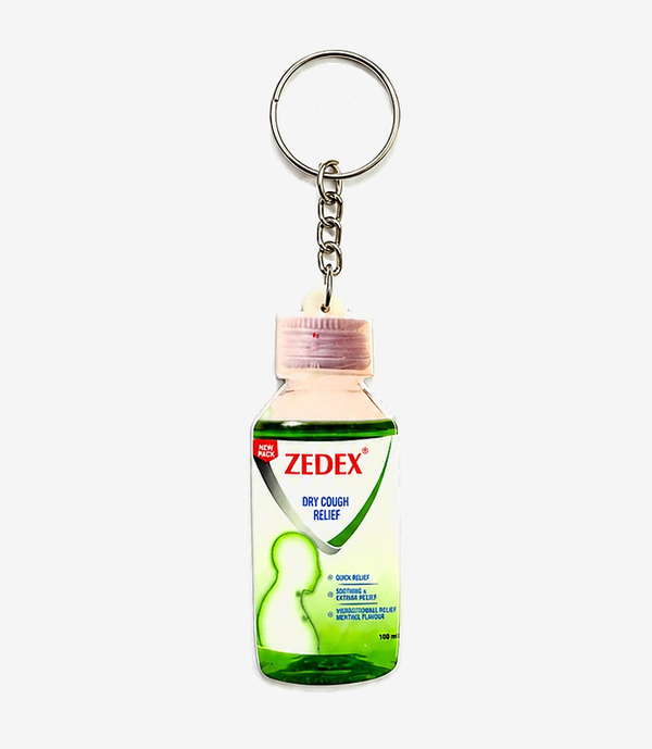KKM-p26-05-silicon-u-v-printed-keychain Green silicone keychain on a metal split ring