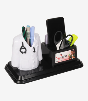 Black pen stand