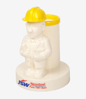 Yellow pen stand