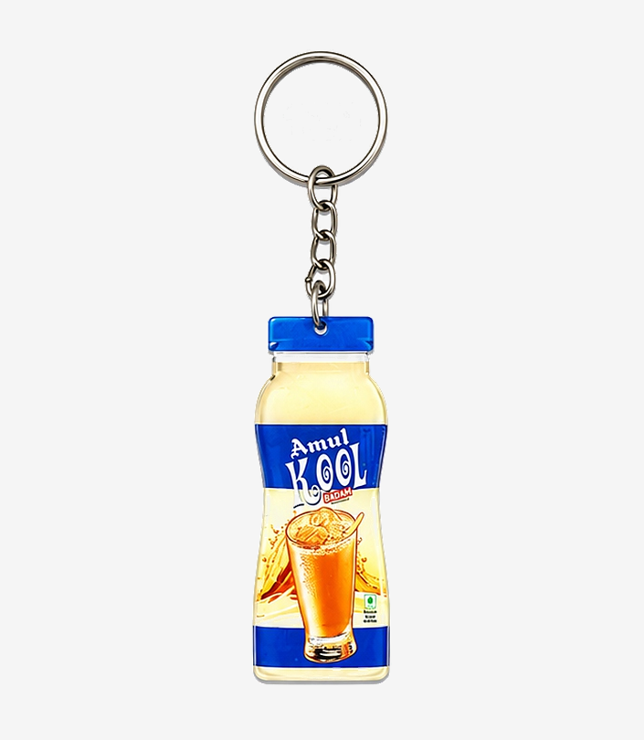 Custom Blue Acrylic Keychain - Design 125 | KKM Keychains