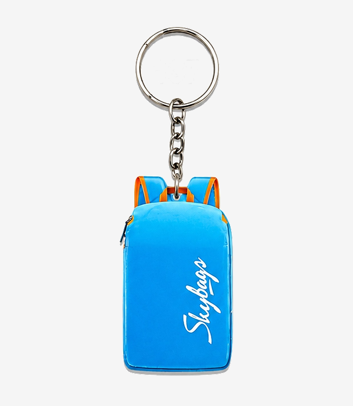 Custom Blue Acrylic Keychain - Design 133 | KKM Keychains
