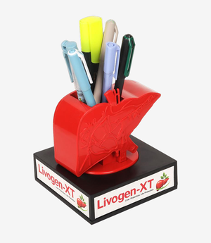 KKM-p30-405-pen-stand Red pen stand