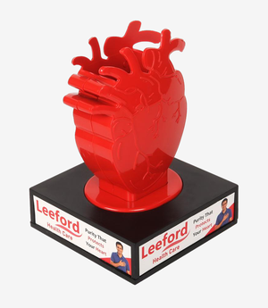 Red pen stand