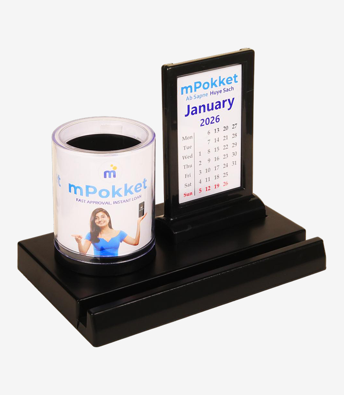 Custom Black Pen Stand - Design 060 | KKM Keychains