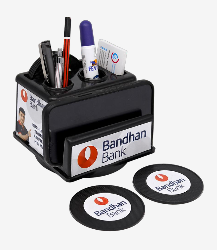 Custom Black Pen Stand - Design 073 | KKM Keychains