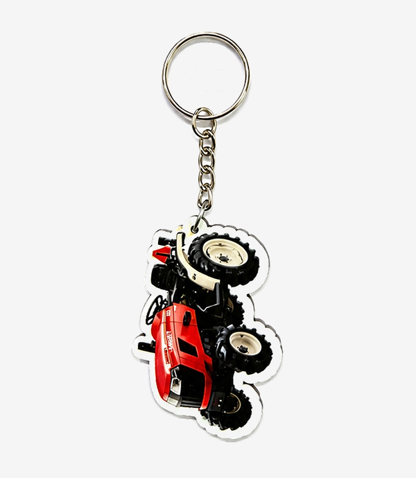 KKM-p43-04-digital-mdf-key-chains Black MDF keychain on a metal split ring