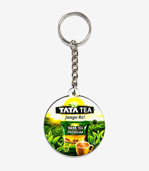 KKM-p43-05-digital-mdf-key-chains Yellow MDF keychain on a metal split ring