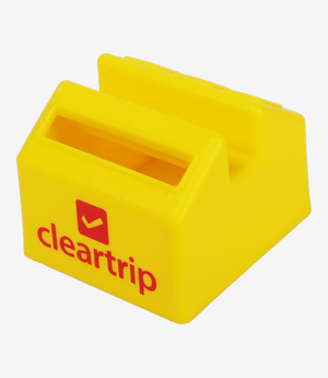 Yellow pen stand