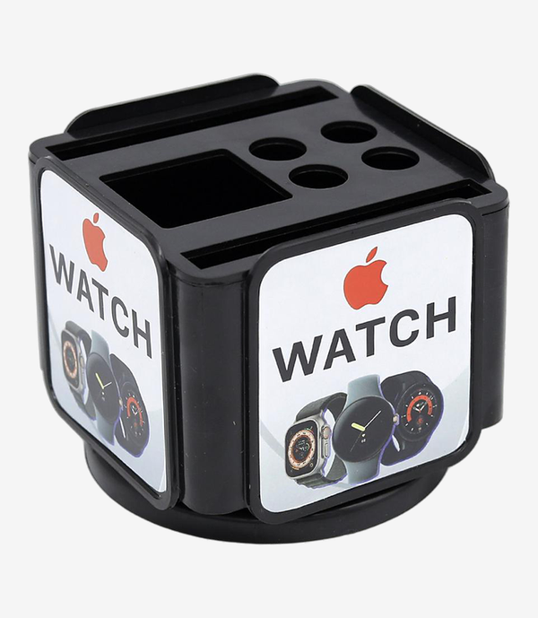 Grey pen stand