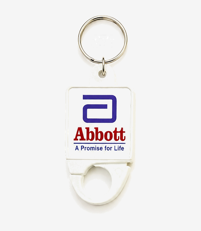 Custom White Hook Keychain - Design 270 | KKM Keychains