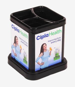 KKM-p59-463-pen-stand Black pen stand