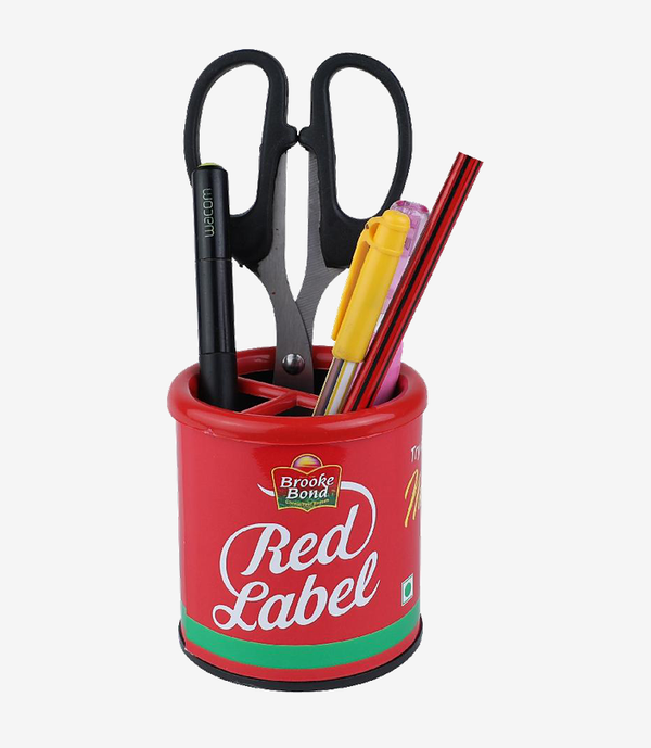 Red pen stand