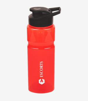 Red water bottle