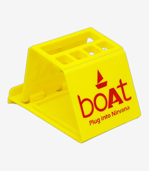 Yellow mobile stand