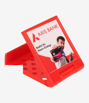 Red mobile stand