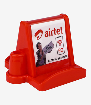 Red mobile stand