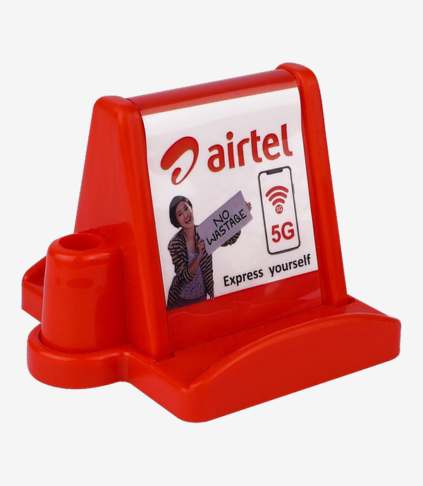 Red mobile stand