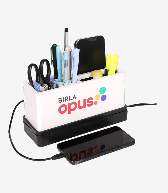 Custom Black Mobile Charging Stand - Design 173 | KKM Keychains