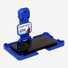 KKM-p99-xxx-mobile-charging-stand-y862 Blue plastic mobile charging stand